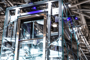 glass elevator